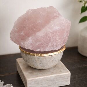 Natural Rose Quartz Crystal